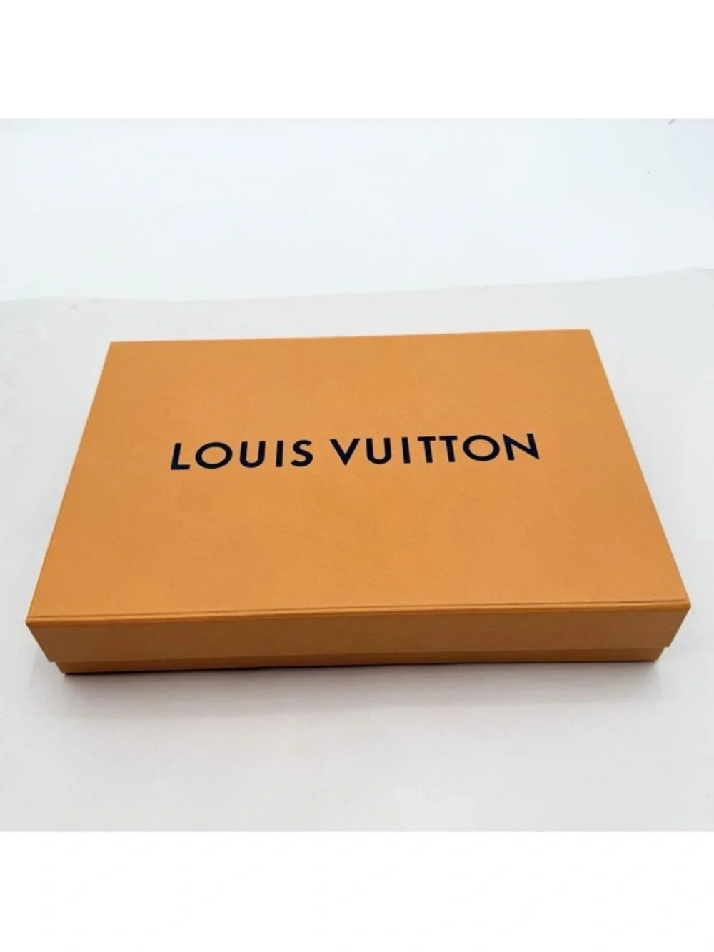 Louis Vuitton Authentic Orange Empty Magnetic Gift Box & Tissue 12" x 8" x 2" - Picture 1 of 8